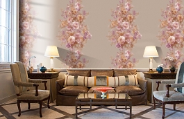 Обои DM 025 Illusion фото в интерьере кабинета превью