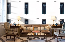 Обои DM 031 Illusion фото в интерьере кабинета превью