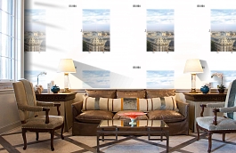 Обои DS 004 Illusion фото в интерьере кабинета превью