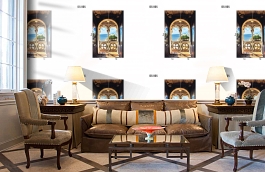 Обои DS 005 Illusion фото в интерьере кабинета превью