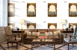 Обои DS 007 Illusion фото в интерьере кабинета превью