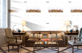 Обои DS 009 Illusion фото в интерьере кабинета превью