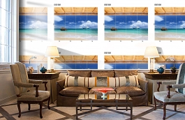 Обои DSE 002 Illusion фото в интерьере кабинета превью