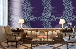 Обои F5-021 фото в интерьере кабинета превью