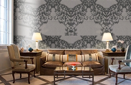 Обои F5-109 фото в интерьере кабинета превью