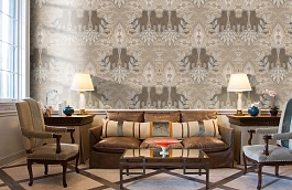 Обои Ins1 002/1 фото в интерьере кабинета превью