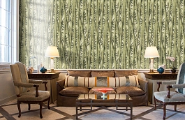 Обои Ins7 005/1 фото в интерьере кабинета превью