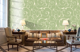 Обои K7005 фото в интерьере кабинета превью