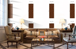 Обои Lac11 010 фото в интерьере кабинета превью