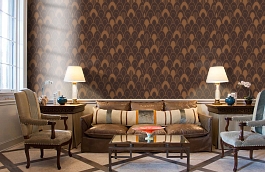 Обои LIB7 010 2 фото в интерьере кабинета превью