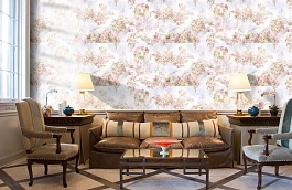 Обои Q10006-1A-1 фото в интерьере кабинета превью