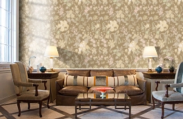 Обои QTR4 012 фото в интерьере кабинета превью