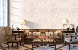 Обои V7002/1 фото в интерьере кабинета превью