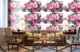 Обои V9002 фото в интерьере кабинета превью