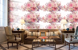 Обои V9002/1 фото в интерьере кабинета превью