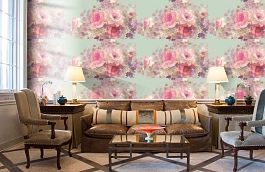 Обои V9005 фото в интерьере кабинета превью