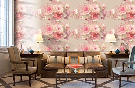 Обои V9008 фото в интерьере кабинета превью