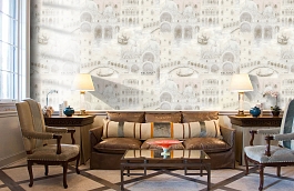 Обои 1002 фото в интерьере кабинета превью