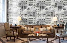 Обои 1011 фото в интерьере кабинета превью