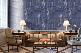 Обои 10021 фото в интерьере кабинета превью