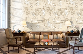 Обои 11 002 фото в интерьере кабинета превью