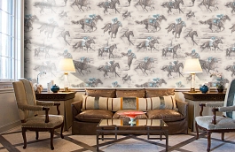 Обои 12 012/1 фото в интерьере кабинета превью