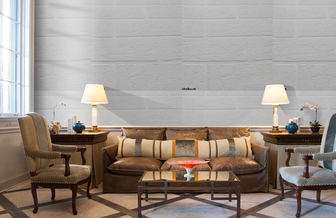 Обои 9342 фото в интерьере кабинета