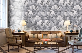 Обои AM2 011 фото в интерьере кабинета превью