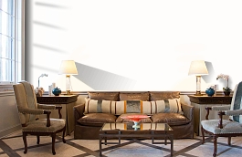 Обои AM3 001 фото в интерьере кабинета превью