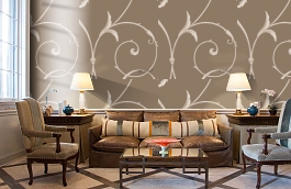 Обои SW4 010 фото в интерьере кабинета превью