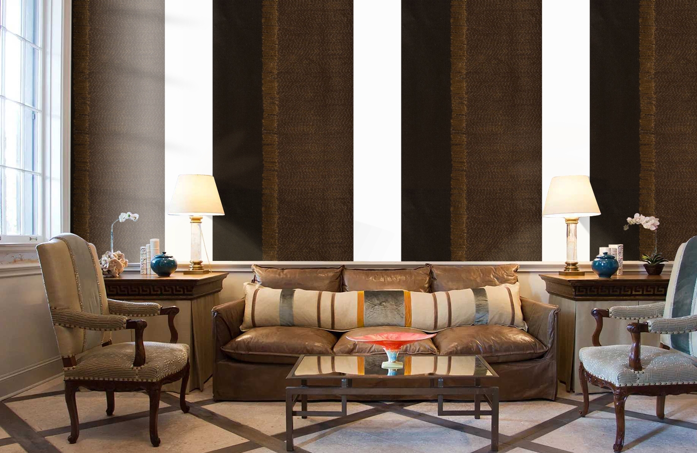 Обои 185063 фото в интерьере кабинета Обои 185063 фото в интерьере кабинета