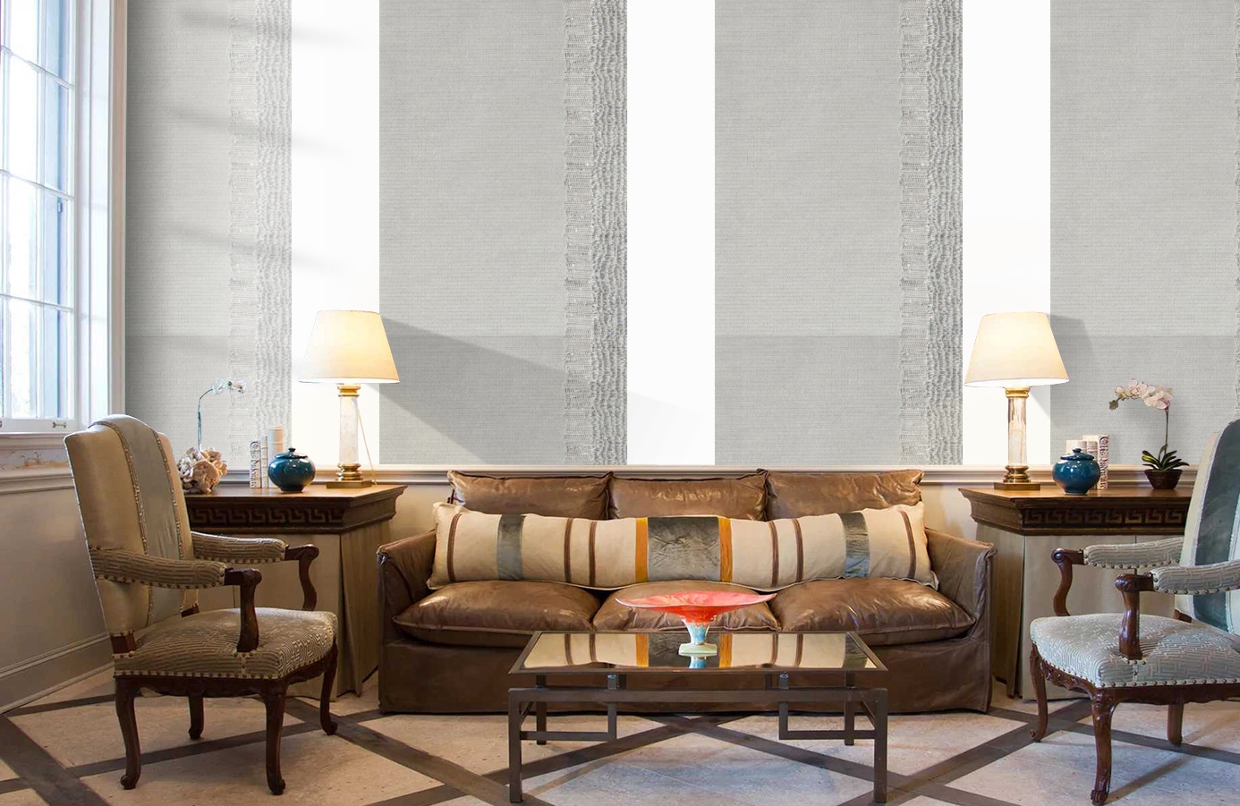 Обои 185064 фото в интерьере кабинета Обои 185064 фото в интерьере кабинета