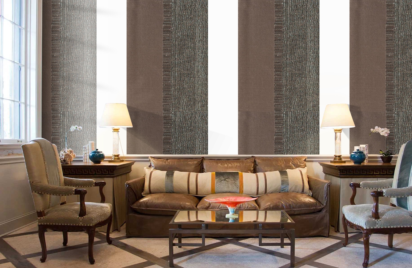 Обои 185065 фото в интерьере кабинета Обои 185065 фото в интерьере кабинета