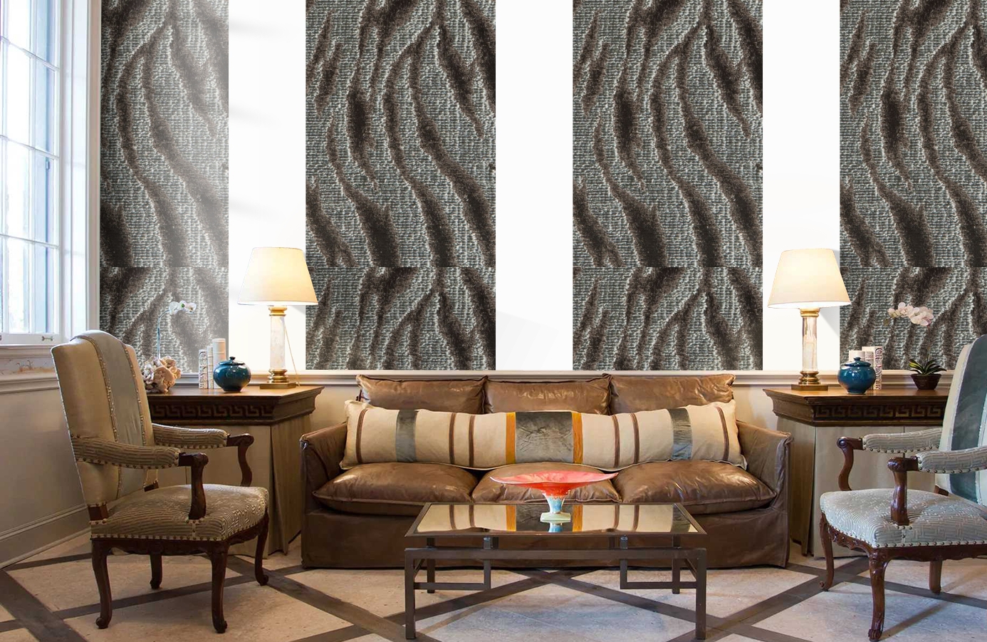 Обои 185079 фото в интерьере кабинета Обои 185079 фото в интерьере кабинета