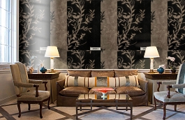 Обои 235013 фото в интерьере кабинета превью