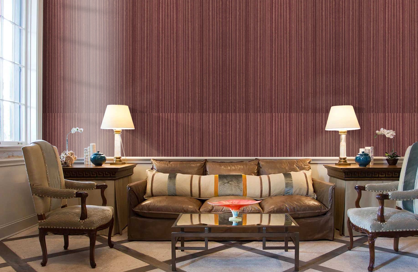 Обои 245028 фото в интерьере кабинета