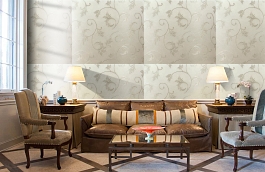 Обои 4560-G2 фото в интерьере кабинета превью