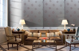 Обои 4620-M1 фото в интерьере кабинета превью