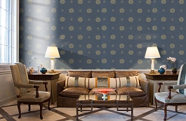 Обои 502-85 фото в интерьере кабинета превью