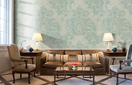 Обои 7146-203 фото в интерьере кабинета превью