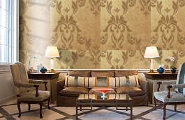 Обои IR 102-1 фото в интерьере кабинета превью