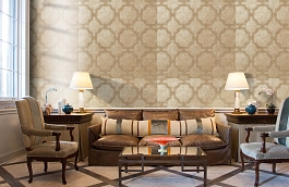 Обои IR 103-4 фото в интерьере кабинета превью