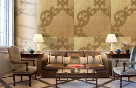 Обои IR 108-1 фото в интерьере кабинета превью