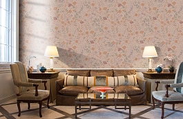 Обои PLZ4 002 2 фото в интерьере кабинета превью