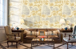 Обои 18116 фото в интерьере кабинета превью