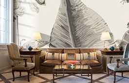 Обои PS41800 фото в интерьере кабинета превью