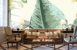 Обои PS41804 фото в интерьере кабинета превью