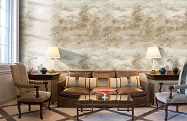 Обои 31902 фото в интерьере кабинета превью