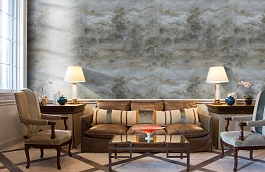 Обои 31903 фото в интерьере кабинета превью