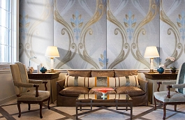 Обои 11FR-D фото в интерьере кабинета превью